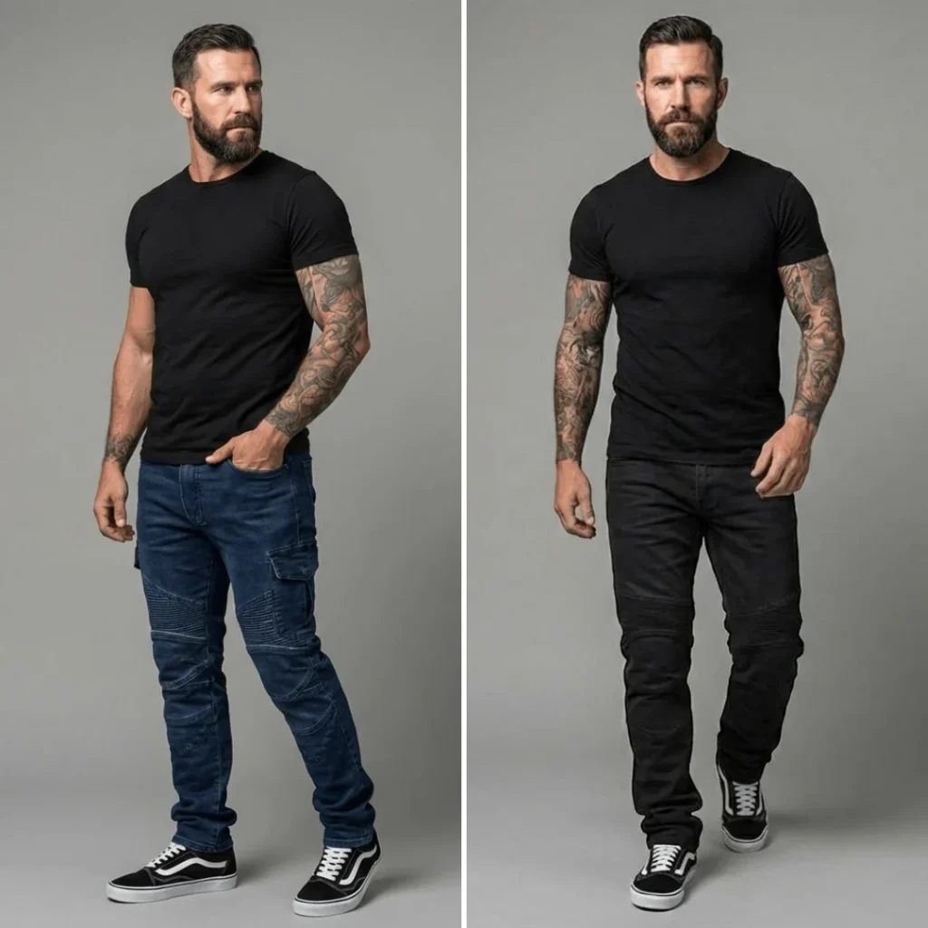 Rippl Pure Grit 2.0 Kevlar CE AA Armored [XS] Motorcycle Riding Jeans